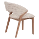 DINING CHAIR KUVARS (T) - BEIGE