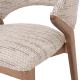 DINING CHAIR KUVARS (T) - BEIGE