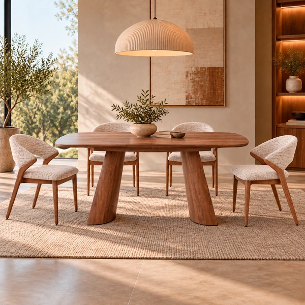 Dining chair KUVARS - beige
