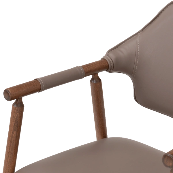 Dining chair NEVADA - brown
