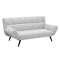 Click-clack sofa JEAN - grey melange