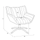 Armchair HOVE - green stripe