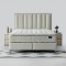 Bed with mattress MINI MOONLIGHT 180 x 200 - cream 01