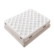 Bed with mattress LUNAMORE 140 x 200 - cream AN