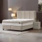 Boxspring bed PAROS XL 160 x 200 - beige 04