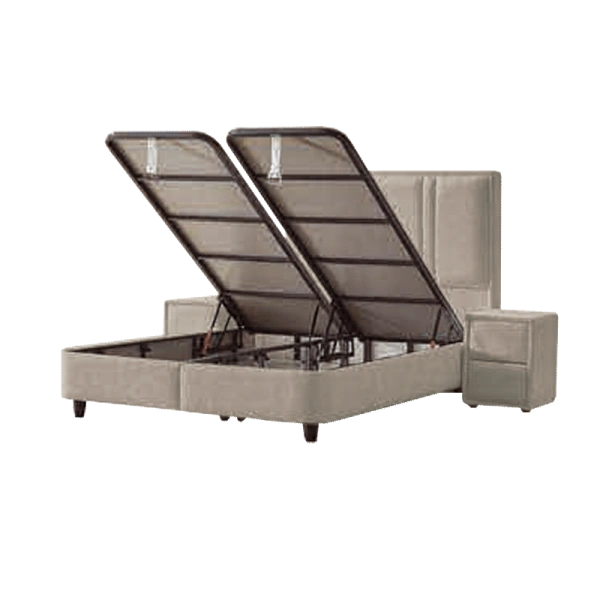 Boxspring bed PAROS XL 160 x 200 - beige 04