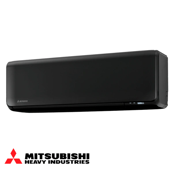 Inverter Air conditioner Mitsubishi Heavy Industries SRK 25 ZT-WFB + SRC 25 ZT-WB - black