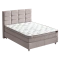 Boxspring bed with mattress BEST 160 x 200 - cream 020