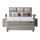 Boxspirng bed with mattress CARIA 160 x 200 - pearl SY
