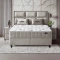 Boxspirng bed with mattress CARIA 160 x 200 - pearl SY