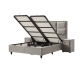 Boxspirng bed with mattress CARIA 160 x 200 - pearl SY