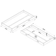 DRAWER FOR BED MY HOUSE 90*200 - 1898