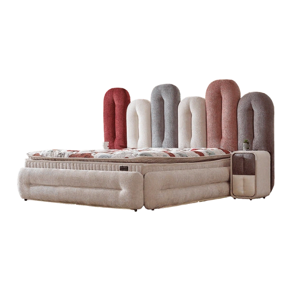 Boxspirng bed with mattress HARMONIE 160 x 200