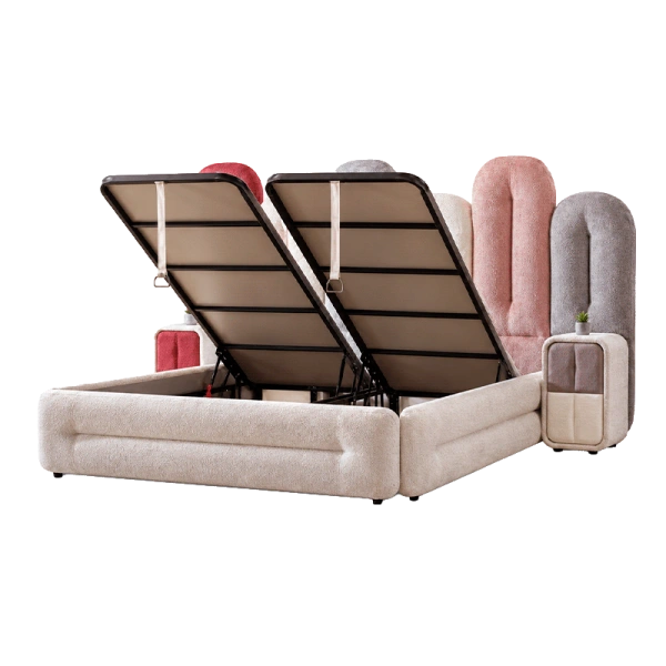 Boxspirng bed with mattress HARMONIE 160 x 200