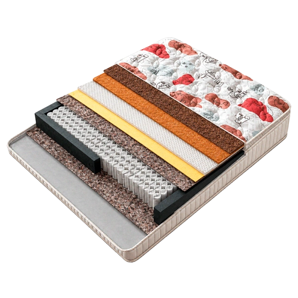 Boxspirng bed with mattress HARMONIE 160 x 200