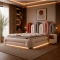 Boxspirng bed with mattress HARMONIE 160 x 200