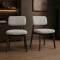 Dining chair BAZA - cream W