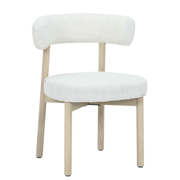Dining chair RONDA - white WW
