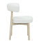 Dining chair RONDA - white WW