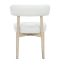 Dining chair RONDA - white WW