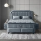 Bed with mattress 140 x 200 - grey 32