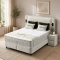 Boxspring bed CANCUN 140 X 200 - latte 06