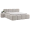Тапицирана спалня с матрак LEGO 160 х 200 - крем 02