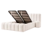 Boxspring bed CARLA 160x200 - cream 02