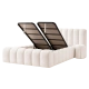 Boxspring bed CARLA 180x200 - cream 02