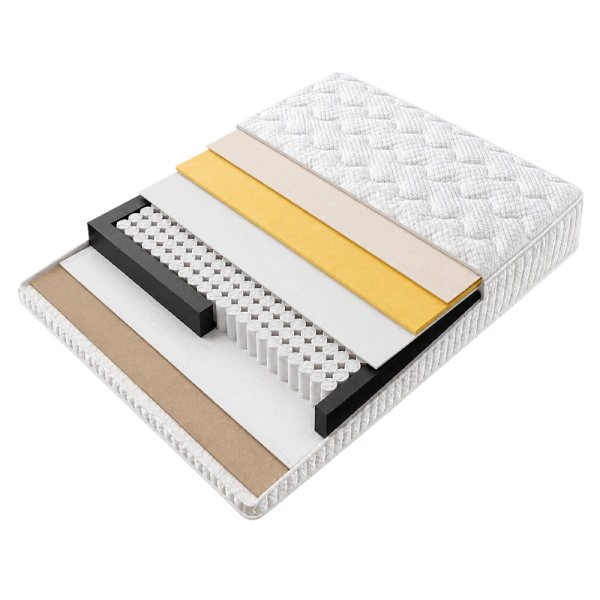 Boxspring bed CARLA 180x200 - cream 02
