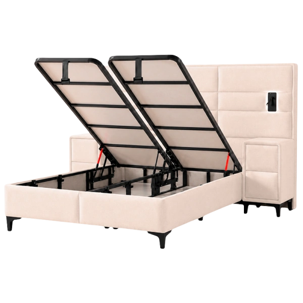 BED MATHILDA 180X200 EDEN 02 (CREAM 02)