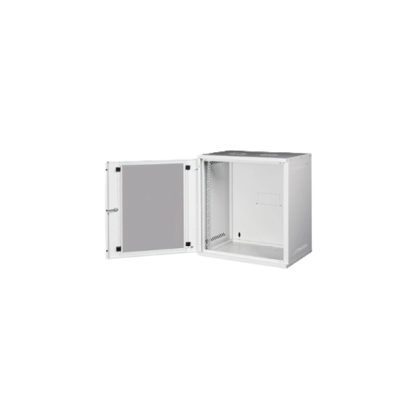 Стенен шкаф Lande 12U 19“ FLAT 540 X 400мм. - сив