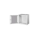 WALL MOUT RACK LANDE 12U 19“ FLAT 540X400MM GRAY