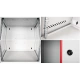 Стенен шкаф Lande 12U 19“ FLAT 540 X 400мм. - сив