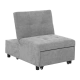 Armchair LUBERO - grey
