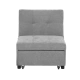 Armchair LUBERO - grey