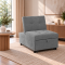 Armchair LUBERO - grey