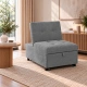Armchair LUBERO - grey