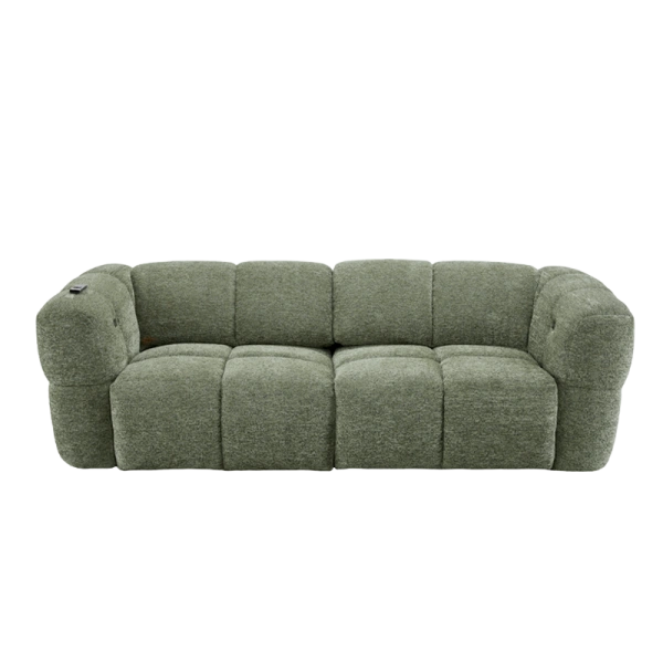 Sofa 3-seater ORTONA LUX - dark green