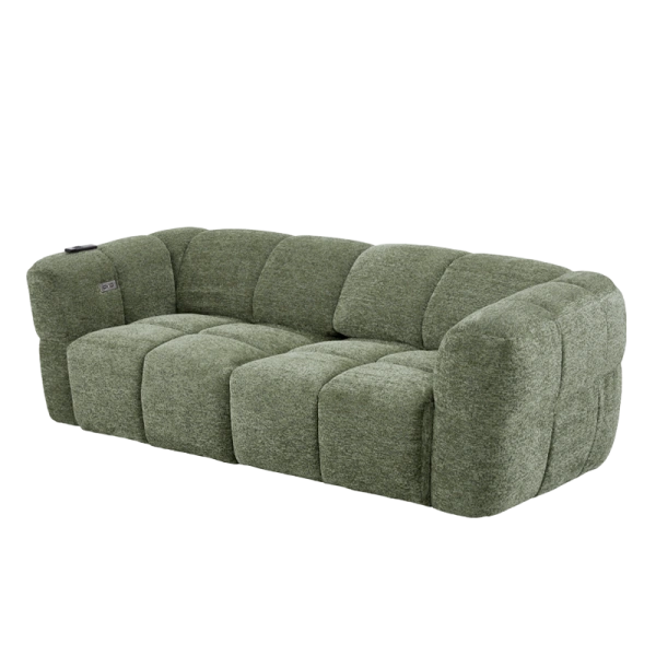 Sofa 3-seater ORTONA LUX - dark green