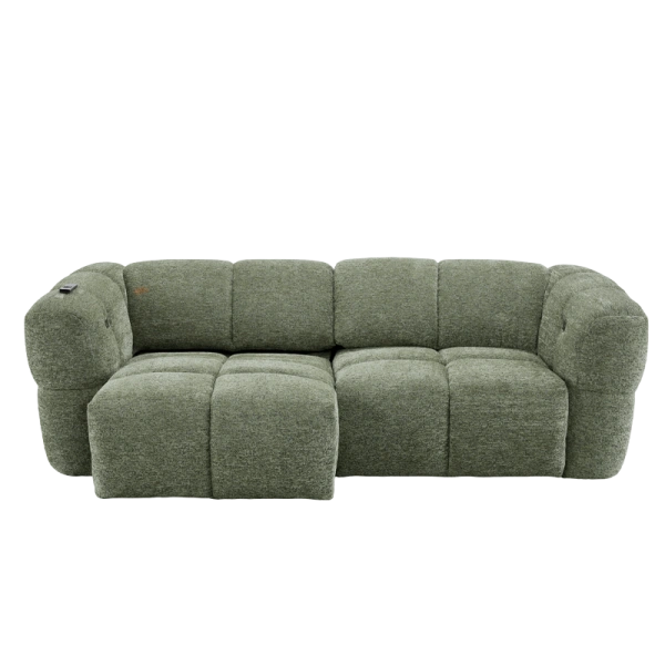 Sofa 3-seater ORTONA LUX - dark green