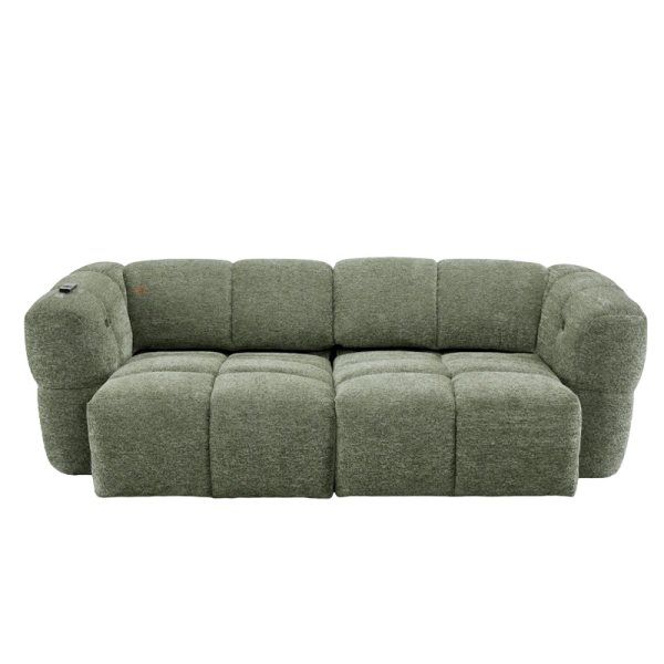 Sofa 3-seater ORTONA LUX - dark green