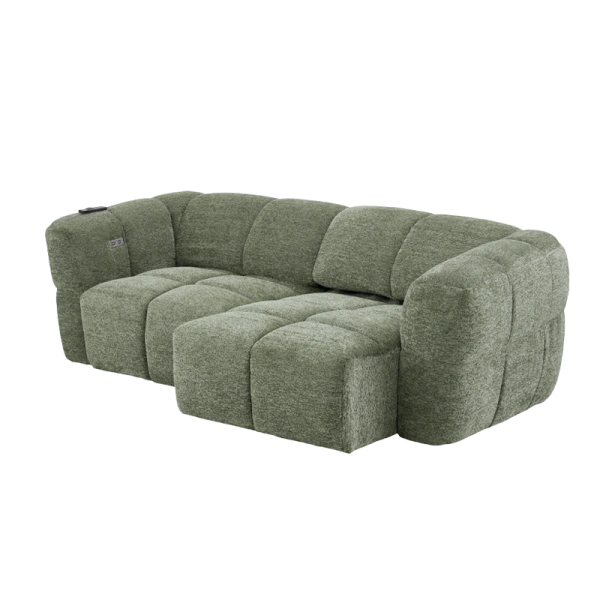 Sofa 3-seater ORTONA LUX - dark green