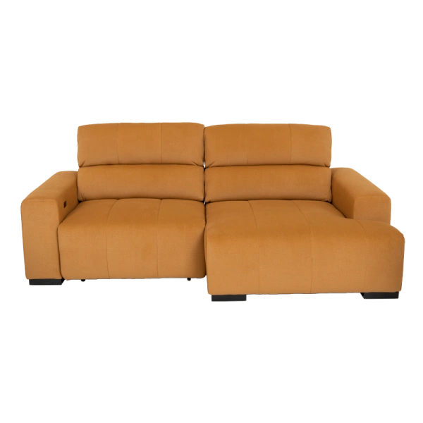 Corner sofa VIBO LUX right - golden