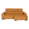 Corner sofa VIBO LUX right - golden