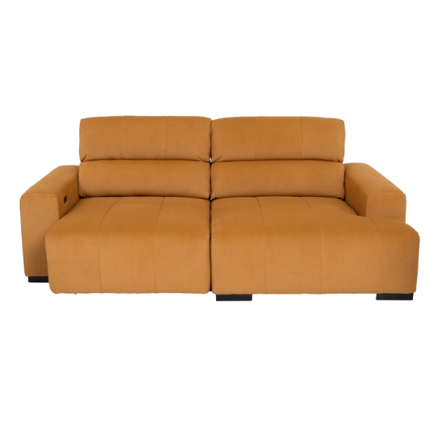 Corner sofa VIBO LUX right - golden