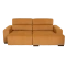 Corner sofa VIBO LUX right - golden