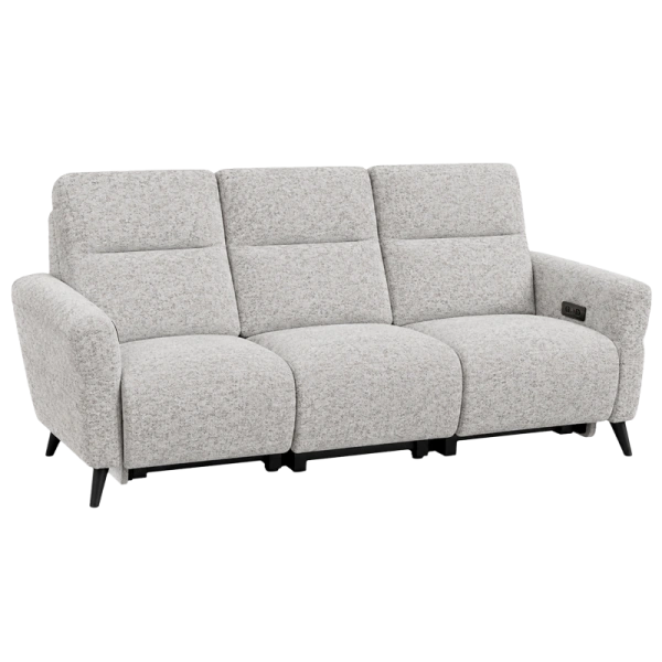 Sofa 3-seater NOLA LUX - silver