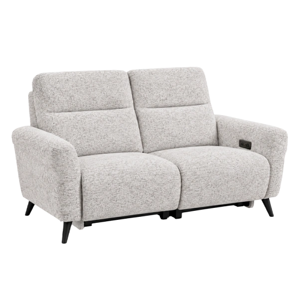 Sofa 2-seater NOLA LUX - silver