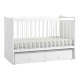 Extendable kids bed SIDE 60 x 120